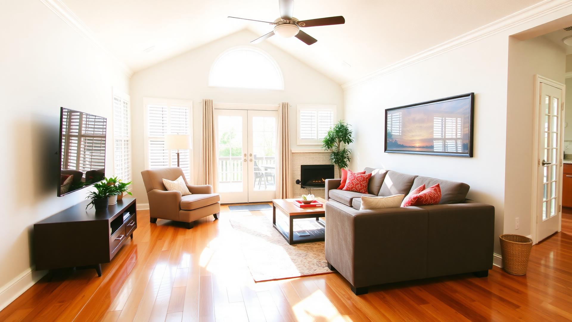 Spotlessly clean Connecticut home interior cleaned by Fatima House Cleaning
