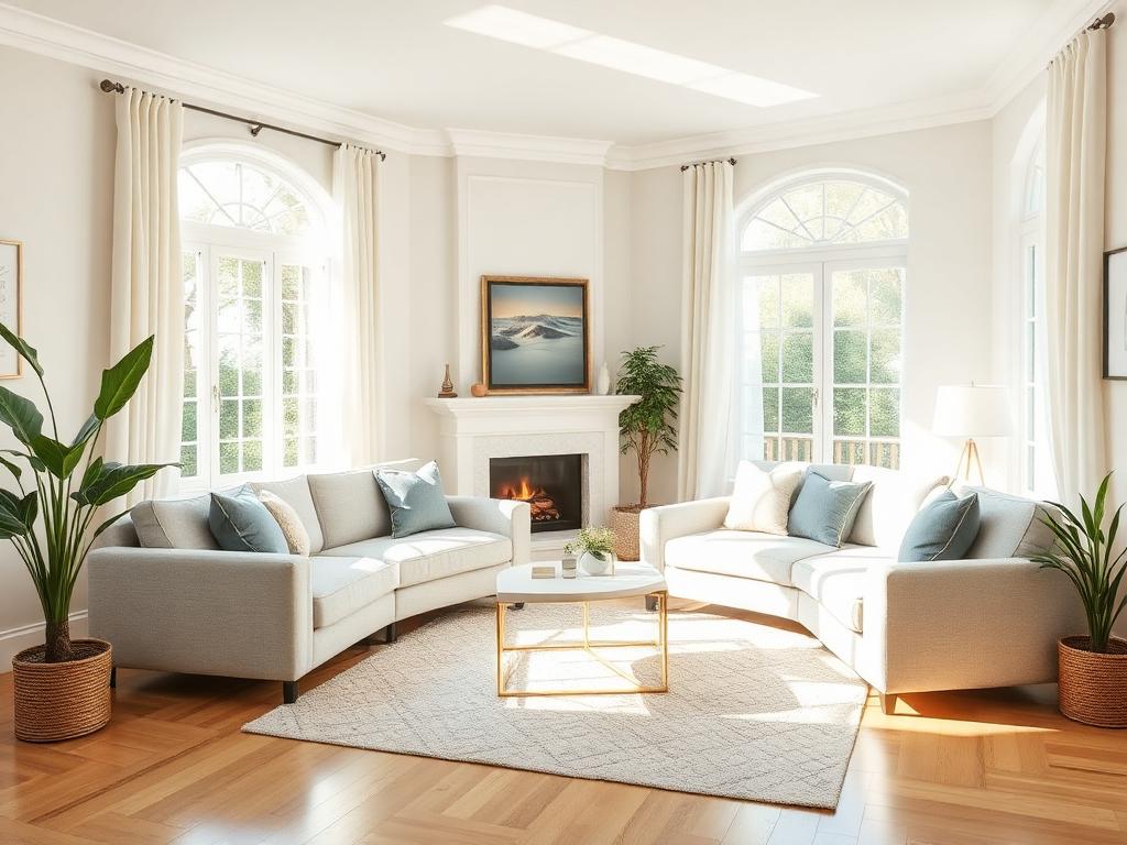 Sparkling clean home ready for service